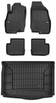 Set 3D Koberce a rohože Fiat Grande Punto 5d hatchback 2005-2012