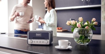 Интернет-радио Wi-Fi ИК DAB+ FM CD MP3-плеер USB Bluetooth Spotify