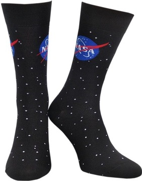 SKARPETY KREBO KOLOROWE KOSMOS ZNACZEK NASA 39-42