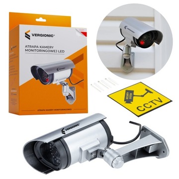 МАКЕТ КАМЕРЫ С ИК-СВЕТОДИОДОМ ДЛЯ НАРУЖНОГО МОНИТОРИНГА