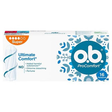 O.B. ProComfort Super Tampony 16 szt.