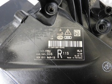 AUDI A7 4G8 C7 S7 SVĚTLO PRAVÁ PŘEDNÍ MATRIX KOMPLET