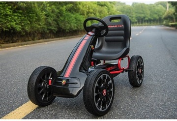 BIG GOKART ABARTH 3-8 ЛЕТ ИЗ ПЕНЫ ПЕДАЛИ ЛИЦЕНЗИЯ НА КОЛЕСА EVA