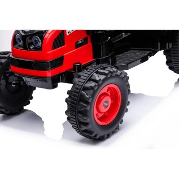 РАМИЗ Автомобиль Экскаватор Трактор Красный с аккумулятором детский