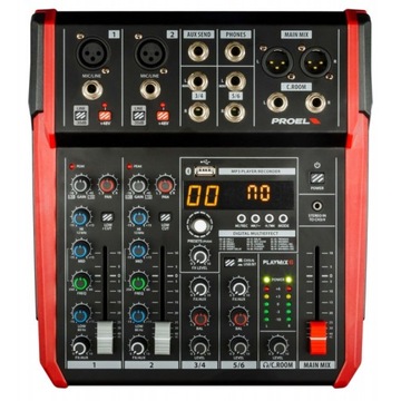 PROEL PLAYMIX6 - MIKSER ANALOGOWY AUDIO