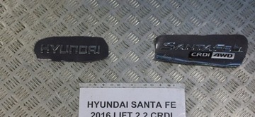 HYUNDAI SANTA FE III 2016 ZNAK