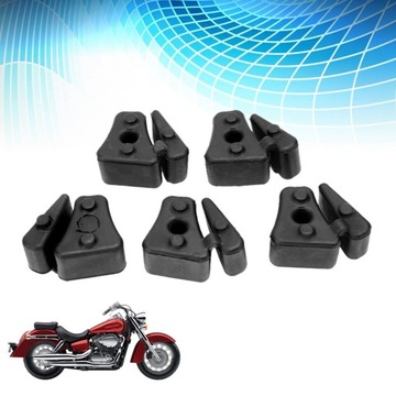 Zestaw 5 szt. Tulei Amortyzatora Tylnego Zawieszenia do Honda VT750, Guma 06410-MBA-000