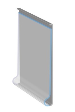 ЦЕННИК DBR ЦЕННИК КЛЕЙКИЙ 39X95 ММ - 100 ШТ.