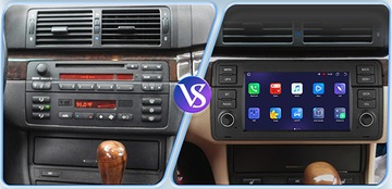 BMW E46 RADIO SAMOCHODOWE ANDROID CARPLAY BT 32GB