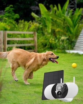 УМНАЯ СОЛНЕЧНАЯ IP-КАМЕРА НАРУЖНАЯ WIFI 3 Мпикс БЕСПРОВОДНАЯ 13500 мАч