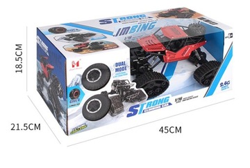 RC МАШИНКА ГУСЕНИЧНАЯ RC 4x4 АВТО 2в1