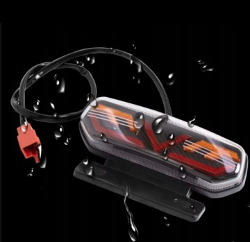 ВЕЛ ЗАДНИЙ СВЕТ МОТОЦИКЛА СКУТЕРА КВАДРОЦИКЛА ATV ЭНДУРО КРОС