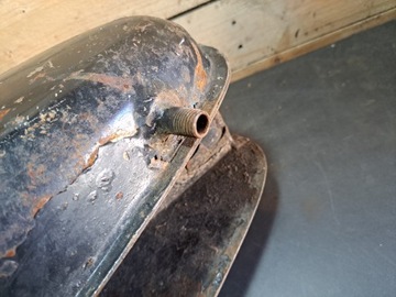 ВИНТАЖНЫЙ МОТОЦИКЛ WSK, ТОПЛИВНЫЙ БАК, ОРИГИНАЛ, ШАНС, РЕКОМЕНДУЮ