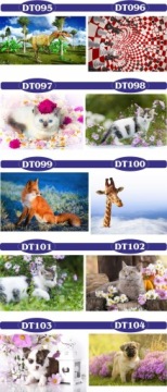 фото обои ФОТО ОБОИ 3D собаки кошки цветы животные
