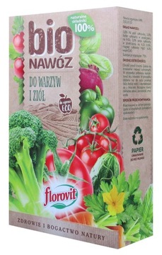 FLOROVIT BIO Nawóz do Warzyw i Ziół 0,7kg 1,1L