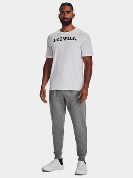 SPODNIE DRESOWE MĘSKIE UNDER ARMOUR DRESY JOGGERY BAWEŁNA SPORTOWE 1379774