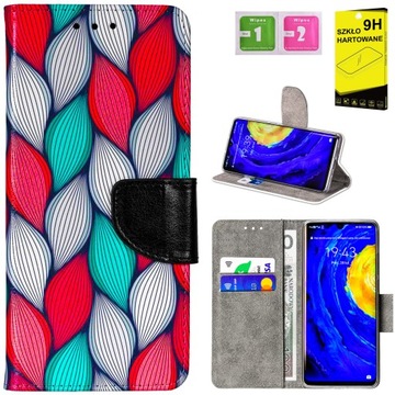Etui do Honor X6A Pokrowiec Obudowa FOTO Portfel na Magnes + Szkło 9H WZORY
