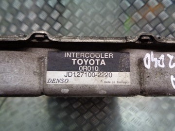 INTERCOOLER COROLLA VERSO II 2.2 D4D 127100-2220