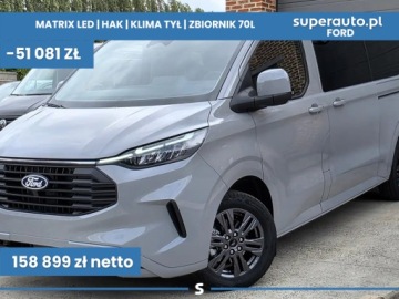 Ford Transit Custom II Van L1 2.0 EcoBlue  170KM 2026 Transit Custom Kombi M1 320 L2H1 Limited A8 2.0 170KM