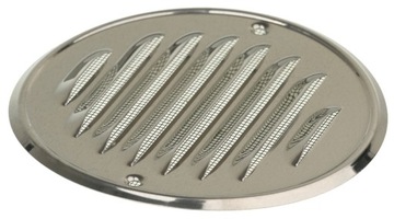 KRATKA WENTYLACYJNA OKRĄGŁA NIERDZEWNA FI 100 MM