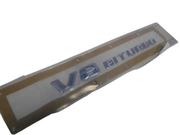 MERCEDES ZNACZEK NAPIS OZNACZENIE V8 BITURBO