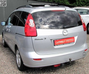 Mazda 5 I 2.0 MZR-CD 143KM 2006 Mazda 5 7 osob Zadbany- Polecam 2.0 Diesel 143KM, zdjęcie 6