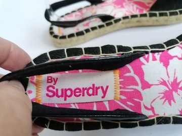 BY SUPERDRY - SANDAŁY, ESPADRYLE r.39 NOWE