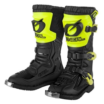 Dziecięce buty cross motocross fox O'NEAL 37 żółte