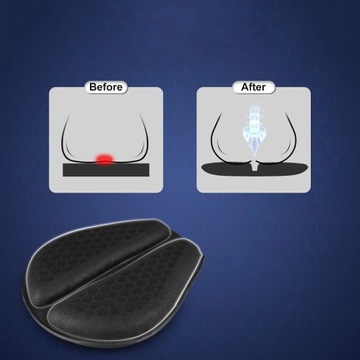 ЧЕХОЛ ДЛЯ МОТОЦИКЛА ГЕЛЕВАЯ ПОДУШКА КОМФОРТ СОТОВАЯ 3D ДЫШАЩАЯ