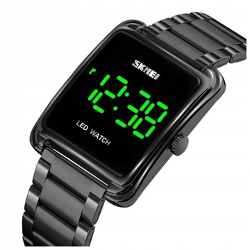 Zegarek męski SKMEI N1087c bransoleta LED 12/24 h