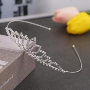 ДИАДЕМА ТИАРА свадебная КОРОНА украшение для волос причастие