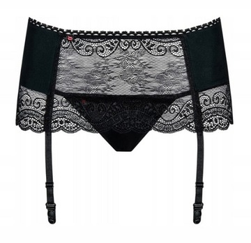 РЕМЕНЬ ДЛЯ ПОДВЯЗОК OBSESSIVE MIAMOR ЧЕРНЫЙ S/M