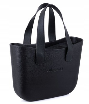 Torebka Torba Gumowa Jelly Bag O Shopper Rączki