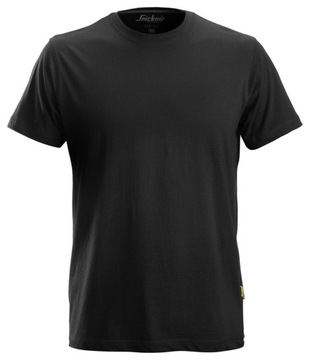 koszulka robocza SNICKERS CLASSIC bawełniana miękka BLACK 2502 r. M