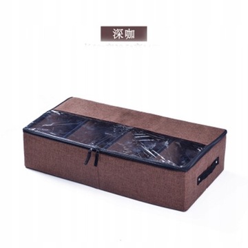 Dustproof folding shoe box