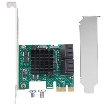 KARTA ROZSZERZEŃ 4-PORTOWA KARTA ADAPTERA 6G PCI-E DO SATA3.0