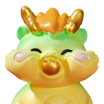 Мини-статуя дракона, настольное украшение для книжной полки, полки в стиле E