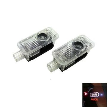 AUDI A6 C5 C6 C7 Led Logo Projektory 3D HD