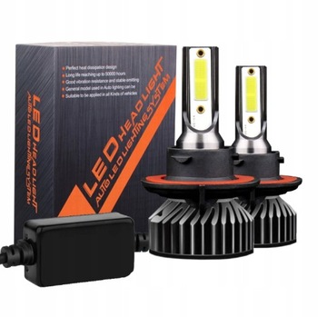 MINI ŻARÓWKI LED H13 COB 20000LM CANBUS 100W MOCNE