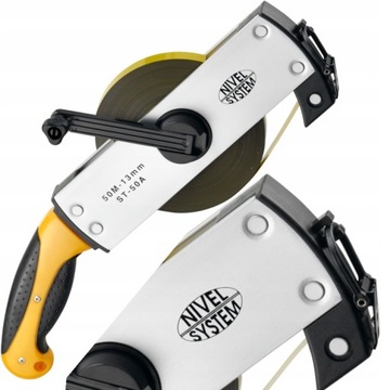 NIVEL SYSTEM ST-50A MIARA TAŚMA MIERNICZA 50m STAL
