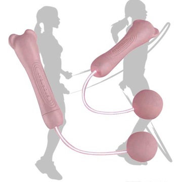 Регулируемая тренировочная спортивная скакалка,