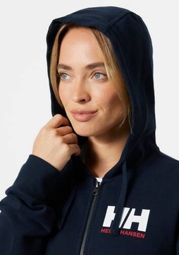 BLUZA DAMSKA HH W HH LOGO FULL ZIP HOODIE 2.0