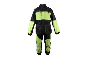 ADRENALINE KOMBINEZON PRZECIWDESZCZOWY DWUCZĘŚCIOWY ORCAN 2.0 BLACK YEL 2XL