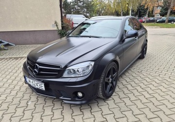 Mercedes Klasa C W204 Limuzyna AMG 63 AMG 457KM 2009 Mercedes-Benz Klasa C C63 AMG Japonia bezwypadkowy piekny stan 6.2 Benzyna, zdjęcie 1