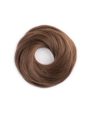 Прикрепленный пучок на резинке, THICK BON №8, СРЕДНЕ-КОРИЧНЕВЫЙ