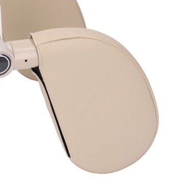 Подушка для подголовника автомобиля из искусственной кожи, регулируемая поддержка головы и шеи N7