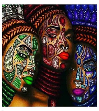 MOZAIKA DIAMENTOWA 7D HAFT DIAMENTOWY KOBIETY FACE