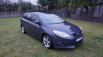 Ford Focus III Kombi 1.6 Duratorq TDCi DPF 95KM 2011 Ford Focus zarejestrowany, ubezpieczony. Gwarancja, zdjęcie 3