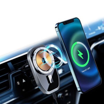 АВТОМОБИЛЬНЫЙ ДЕРЖАТЕЛЬ ДЛЯ IPHONE QC MAGSAFE ЗАРЯДНОЕ УСТРОЙСТВО