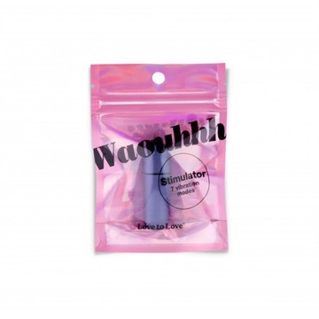 Мини-вибратор LOVE TO LOVE WAOUHHH-MIDNIGHT INDIGO